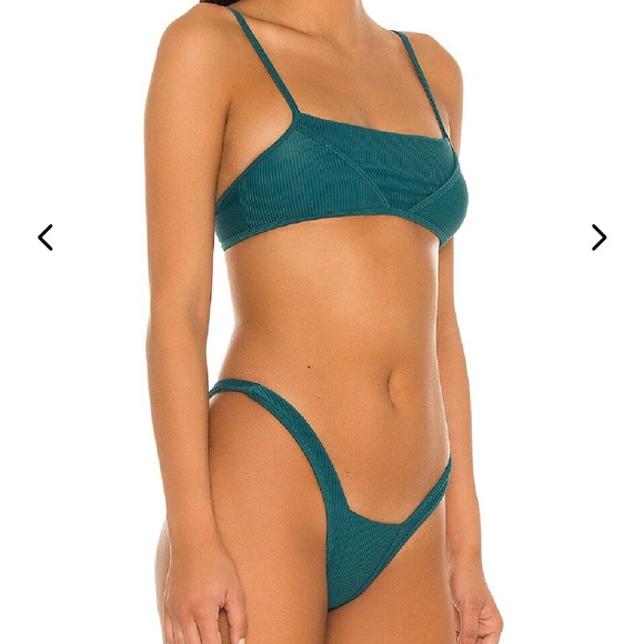 LOVERS AND FRIENDS Angeles Bikini Top and Bottom Size M - Picture 2 of 9